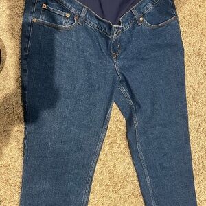 Abercrombie & Fitch Dark Blue Skinny Jeans